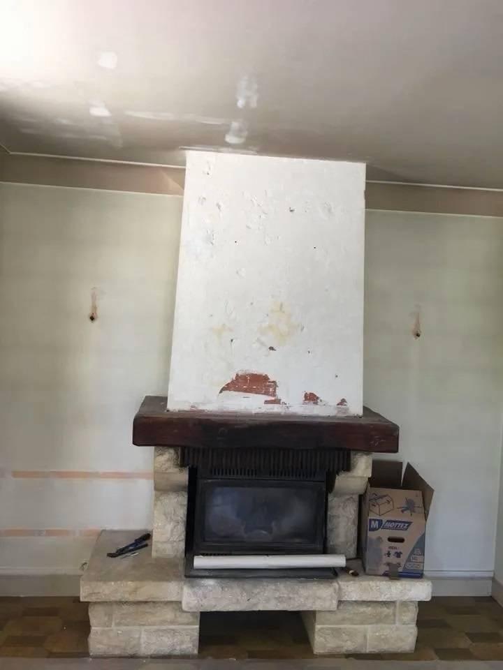 Rénovation peinture intérieure avant